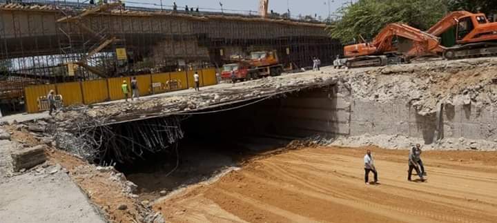 ردم نفق العروبة - موقع أخبار السيارات