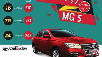 MG ZS - سعر MG 5 - تخفيضات أسعار السيارات - سعر إم جي ZS - سعر إم جي 5 سعر إم جي 6 - موقع أخبار السيارات - موقع سيارات