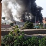 حريق مخزن قطع غيار سيارات محور صفط اللبن في طريق كرداسة - حوادث السيارات - موقع سيارات - موقع اخبار السيارات