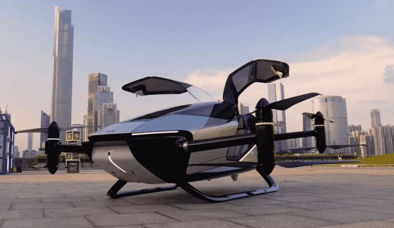 سيارة كهربائية طائرة