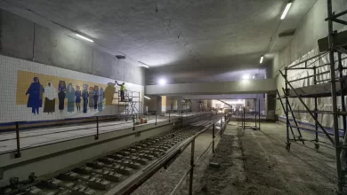 محطة جامعة الدول ضمن أعمال الجزء الثالث بالمرحلة الثالثة من الخط الثالث لمترو الأنفاق