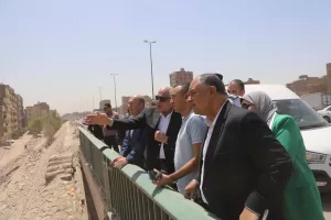 المحافظ اللواء أحمد راشد يتفقد المحاور والطرق الجديدة في محافظة الجيزة