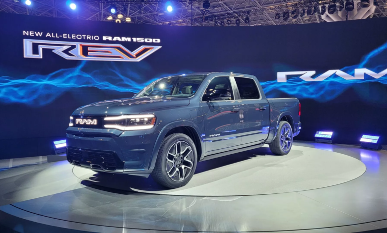 رام ريڤ 1500 البيك أب الكهربائية