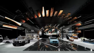 جناح العلامة التجارية شيري في معرض شنغهاي للسيارات 2023