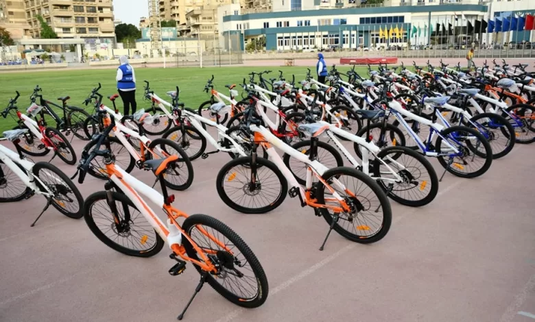الدراجات المطروحة في مبادرة " دراجتك صحتك "