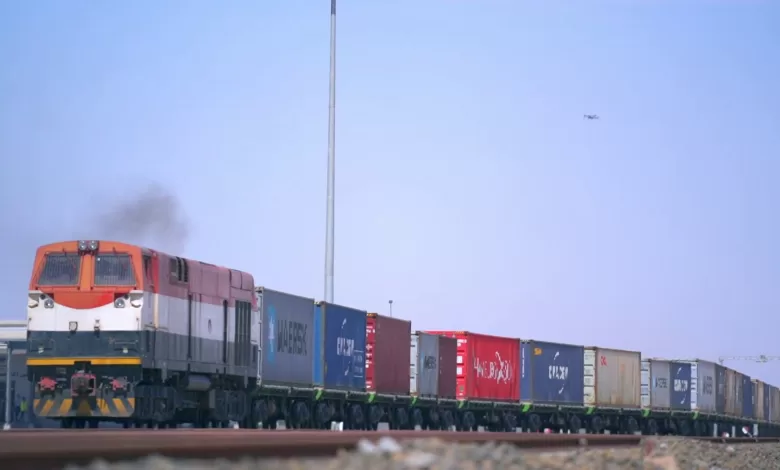 السكك الحديدية - قطارات نقل البضائع - التجارة الداخلية