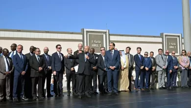 رئيس الوزراء الدكتور مصطفى مدبولي خلال افتتاح معرض النقل الذكي TransMEA2023 بمشاركة دولية