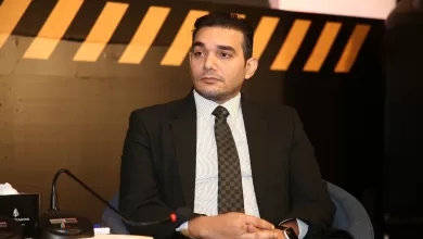 نشات حتة، الرئيس التنفيذي لشركة جنرال مصر، خلال الجلسة الثالثة من قمة إيجيبت أوتوموتيف الثامنة