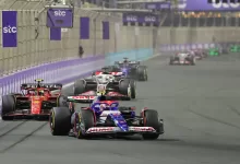 جانب من سباق جائزة السعودية الكبرى لبطولة فورمولا 1