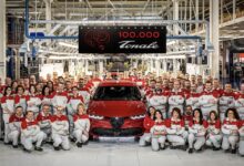 النسخة رقم 100 ألف من ألفا روميو تونالي