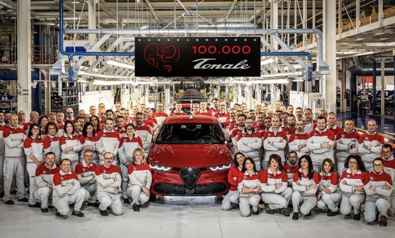 النسخة رقم 100 ألف من ألفا روميو تونالي