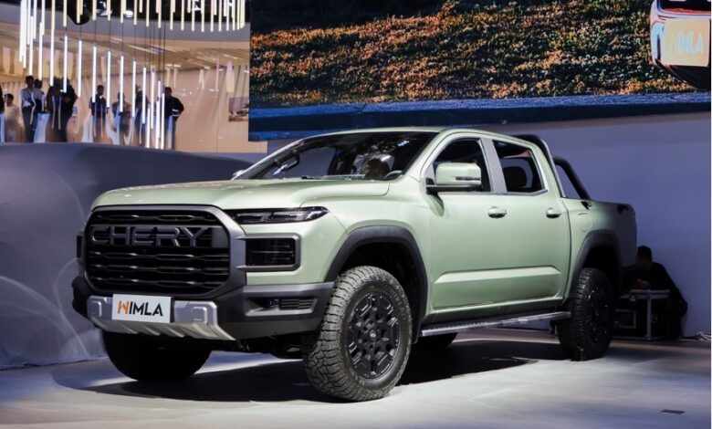 شاحنات HIMLA البيك أب التابعة لعلامة شيري