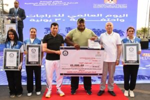 من فاعليات اليوم العالمي للدراجات