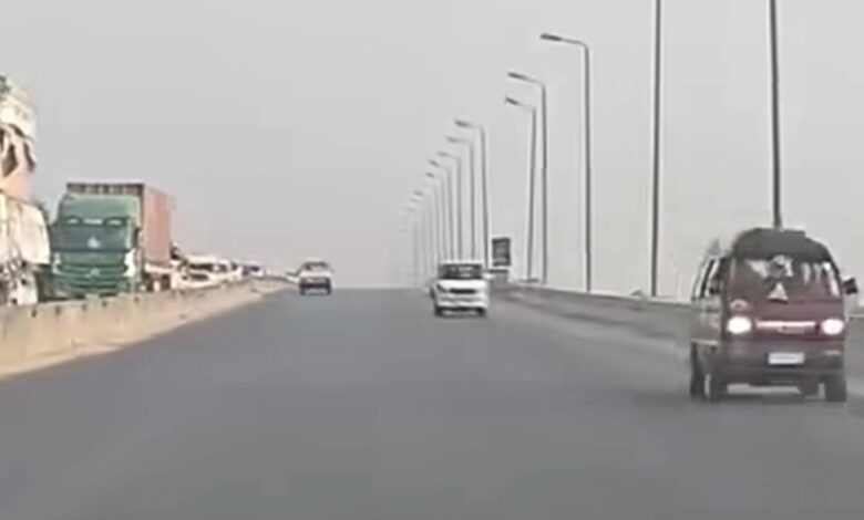 السير عكس الاتجاه - المخالفات المرورية - الطريق الدائري الإقليمي