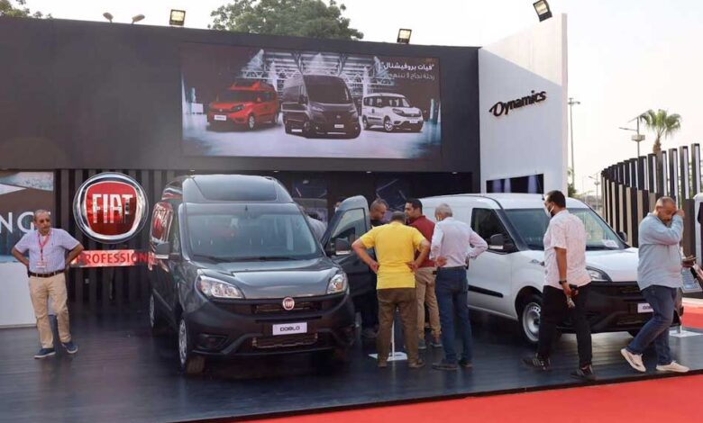 جانب من معرض الأهرام للنقل في نسخته الأولى