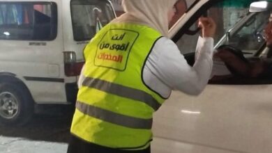 حملة القادة الآمنة لتوعية السائقين بخطورة تعاطي المخدرات