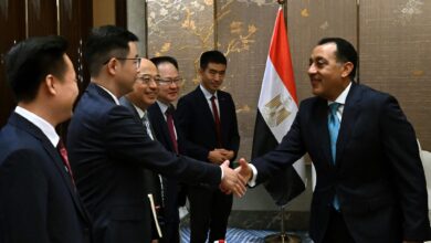 رئيس الوزراء الدكتور مصطفى مدبولي ومسئولي شركة تيدا الصينية