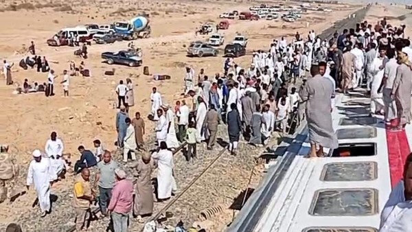 حادث قطار مطروح