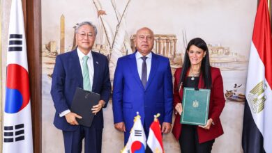 مراسم توقيع مذكرة تفاهم مشروع تطوير تكنولوجيا صيانة السيارات الصديقة للبيئة