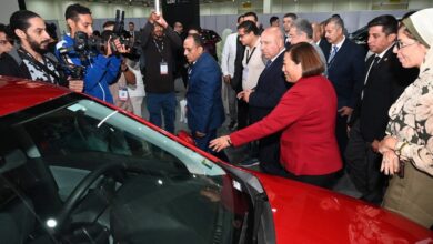 شيفروليه أوبترا المجمعة محلياً في معرض الصناعة