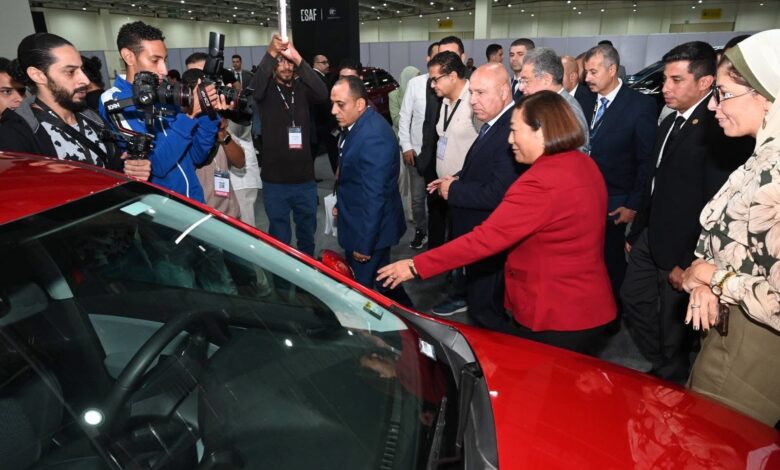 شيفروليه أوبترا المجمعة محلياً في معرض الصناعة