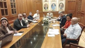 لقاء نادي السيارات والرحلات المصري بوفد اللجنة المنظمة لرالي جميل للسيدات