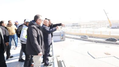 الوزير يتابع تنفيذ أعمال المرحلة الثانية من تطوير الطريق الدائري
