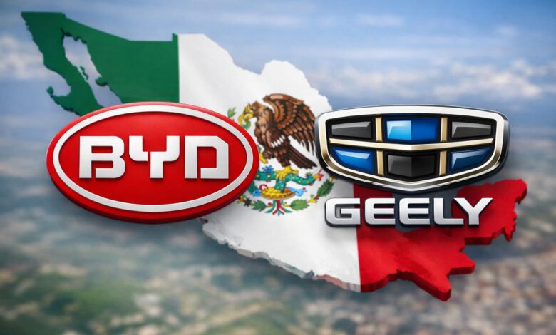 صراع استراتيجي بين "بي واي دي" و"جيلي" لتأمين قواعد تصنيع كبرى فوق الأراضي المكسيكية