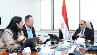 الدكتور محمد فريد، وزير الاستثمار والتجارة الخارجية، خلال لقائه بالسيد أريان كاي، الرئيس التنفيذي لمجموعة هيميلي الصينية