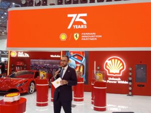 جانب من فاعلية إطلاق زيوت شل هيلكس في معرض أوتومورو 2026