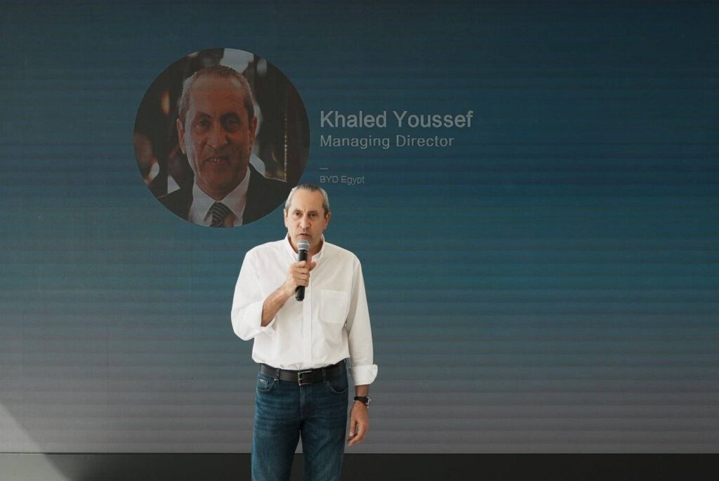 خالد يوسف الرئيس التنفيذي لعلامة BYD في مصر