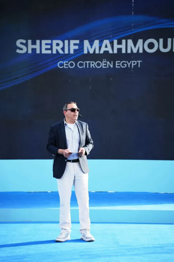 شريف محمود العضو المنتدب لعلامة ستروين في مصر