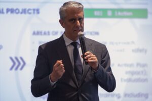 من فاعليات الاجتماع الافتتاحي للنسخة الإقليمية من مبادرة "تنقل آمن للجميع ومدى الحياة " بمنطقة الشرق الأوسط وشمال أفريقيا