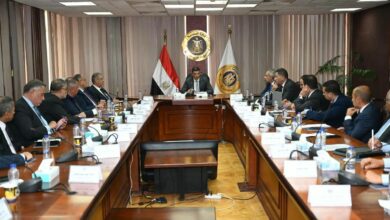 وزير الصناعة خلال لقائه بممثلي الصناعات المغذية للسيارات