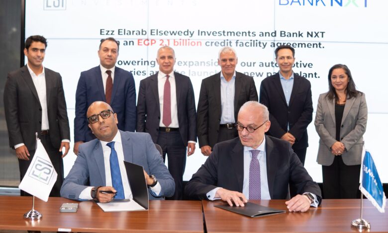 توقيع عقد تمويل مصنع عز العرب السويدي لدهانات السيارات الجديد